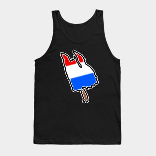 Thetis Island Silhouette - Rocket Ice Pop - Summer Popsicle - Thetis Island Tank Top